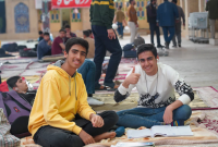 آغاز آیین اعتکاف جوانان در شیراز