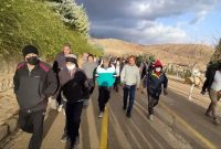 برگزاری همایش بزرگ پیاده روی خانوادگی در شهرک گلستان