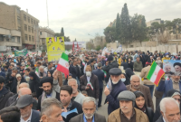 حضور گسترده مردم شیراز در جشن ۴۵ سالگی انقلاب
